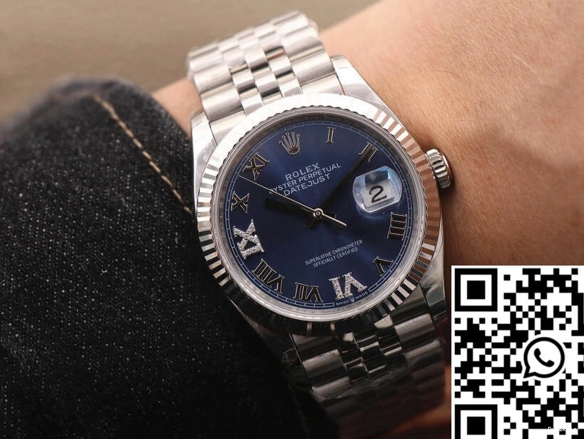 Rolex EW 126234 Datejust Factory Dial Blue 1210